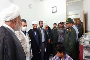  برگزاری اردوی جهادی سلامت و ارائه ویزیت رایگان درمرکز خدمات جامع سلامت  شهری روستایی حضرت فاطمه الزهرا (س) شهر اهل