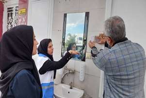 ارزیابی سلامت آب شهرستان لامرد پس از بارندگی های اخیر در شهرستان لامرد