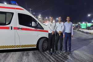 به همت پایگاه اورژانس شهری لامرد انجام شد/ ارائه خدمات اورژانسی به مراجعان و شرکت کنندگان دریادواره شهدای جاوید الاثر شهرستان لامرد