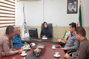 نشست شورای اسلامی شهر چاهورز با سرپرست شبکه بهداشت و درمان لامرد 