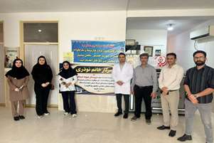 افتخاری ارزشمند برای مرکز جامع سلامت شهدای خشت و رکن آباد  رقیه نوذری، پرستار نمونه استانی حوزه بهداشت؛