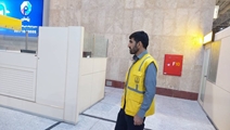 ارائه خدمات بهداشتی به زائران اربعین حسینی در فرودگاه بین المللی شهدای لامرد 