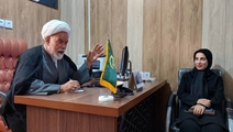 دیدار سرپرست شبکه بهداشت و درمان لامرد با امام جمعه بخش اشکنان