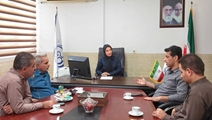 نشست شورای اسلامی شهر چاهورز با سرپرست شبکه بهداشت و درمان لامرد 