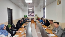 نشست کارگروه سلامت روان دربحران جنگ تحمیلی در  شبکه بهداشت  و درمان شهرستان لامرد برگزار شد